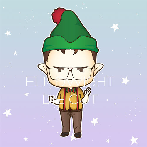 Elf inspired die cut
