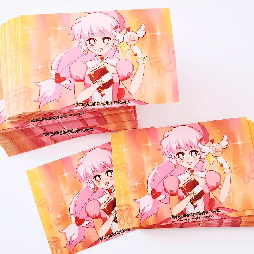 Magical Girl Elodie Art Print