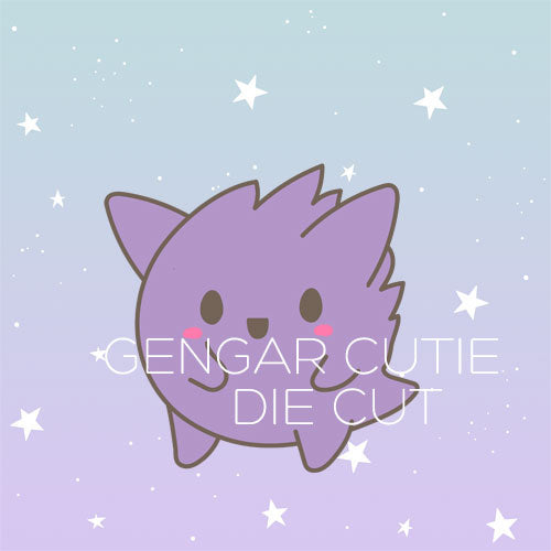 Ghost inspired Cutie die cut
