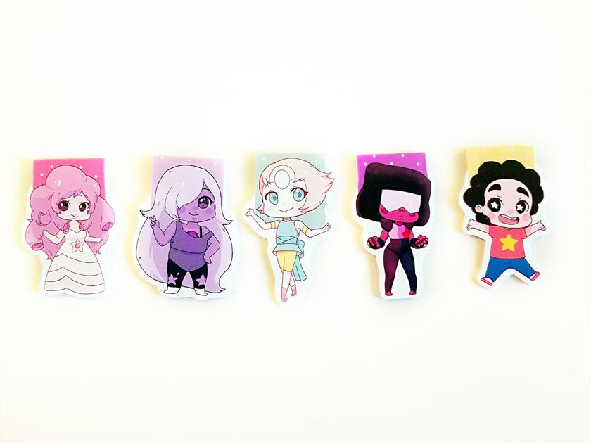 Steven U magnetic bookmark set