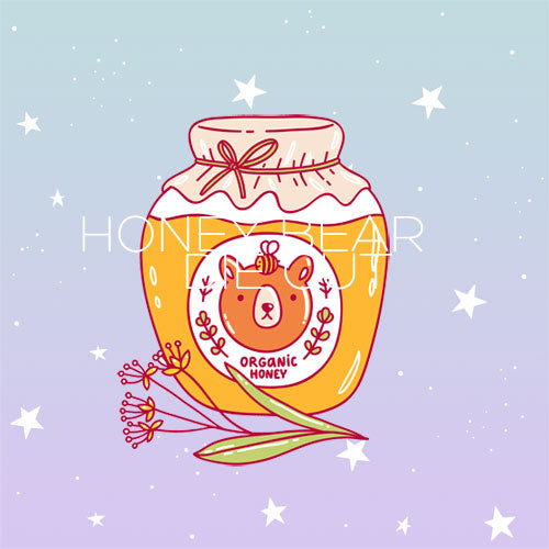 Honey Bear die cut