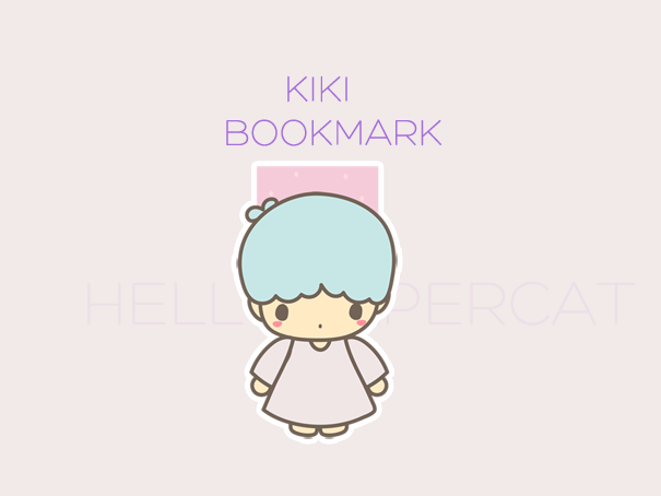 kiki magnetic bookmark