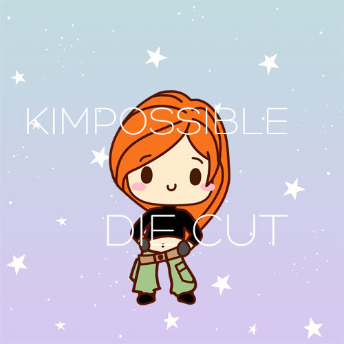 Kim inspired die cut