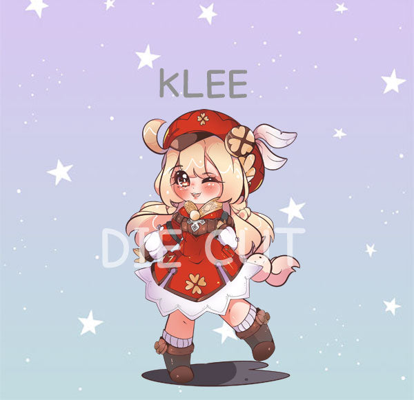 Klee inspired die cut