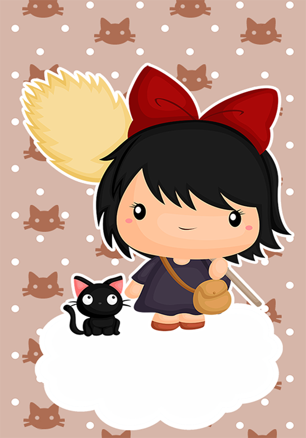 Kiki's digital art print