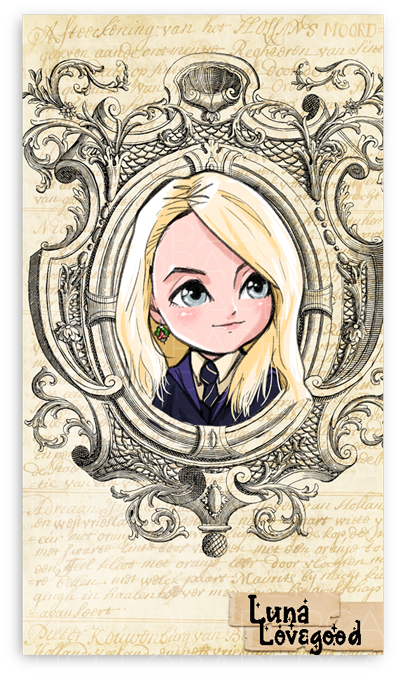 Luna portrait sketch inspired planner dashboard