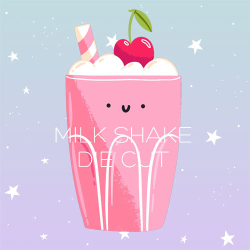 Milkshake die cut