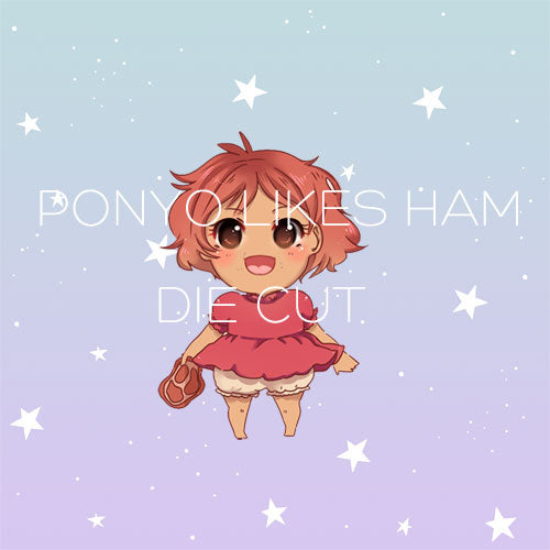 Bubble girl inspired die cut