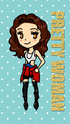 Pretty Woman digital print