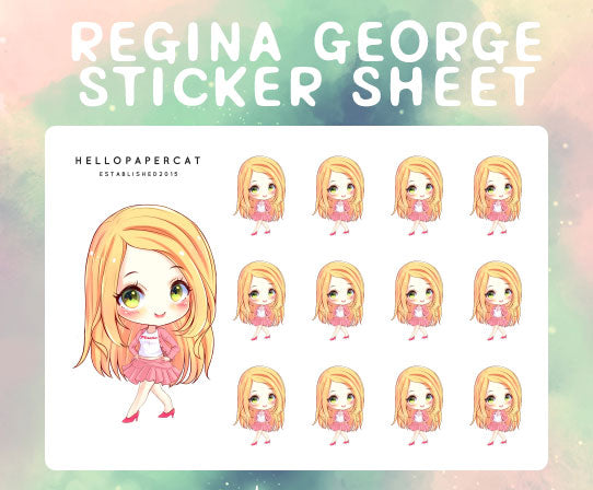 Queen Bee sticker sheet