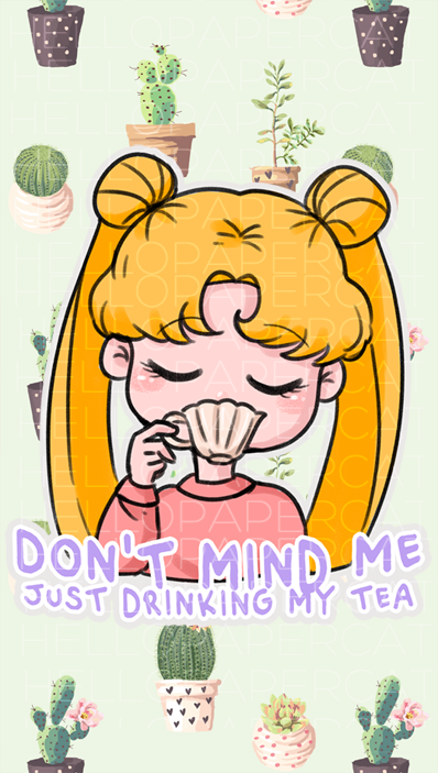 Tea Time Usagi planner dashboard