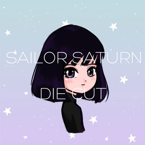 Saturn scout sketch inspired die cut