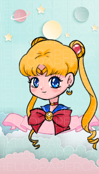 Moon princess inspired sketch dashboard