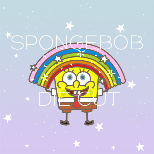 Sponge cutie inspired die cut