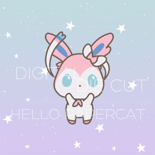 Fairy type cutie inspired die cut