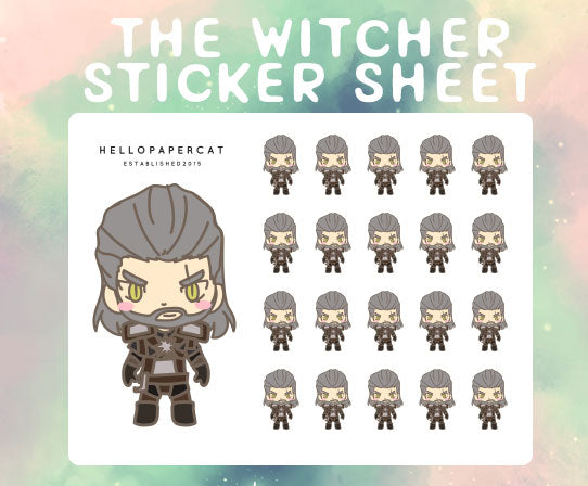 toss a coin inpsired sticker sheet