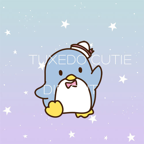 Tuxedo Cutie die cut