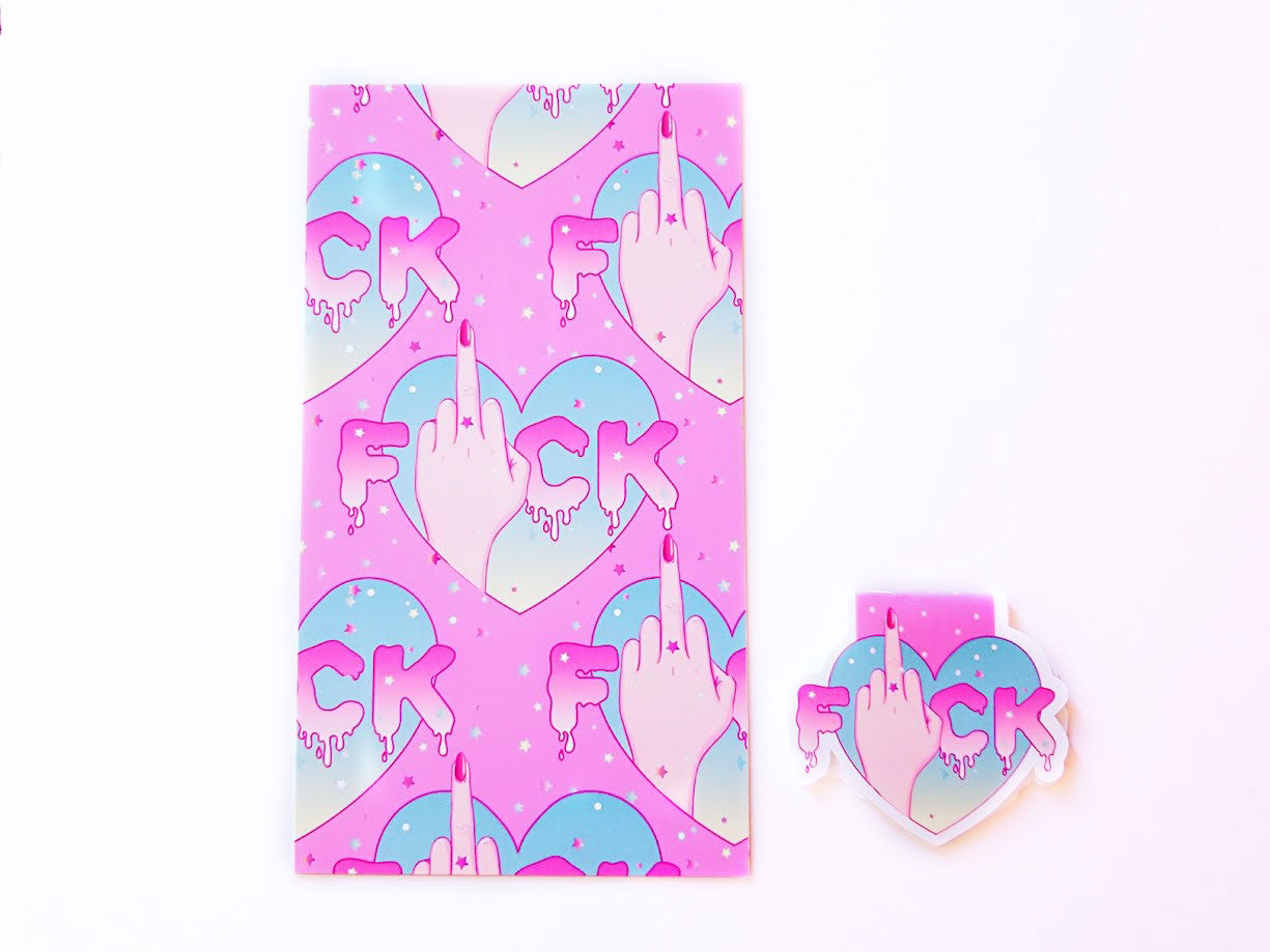 FxCK planner dashboard or magnetic bookmark