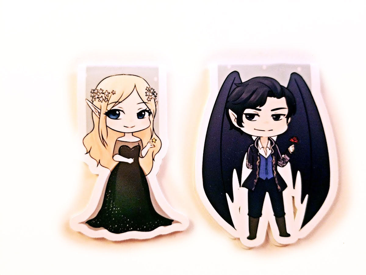 A court of thorns and roses magnetic bookmark