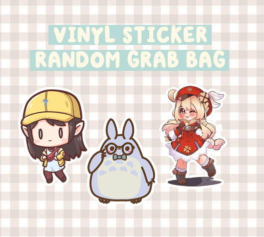 Random vinyl sticker grab bag