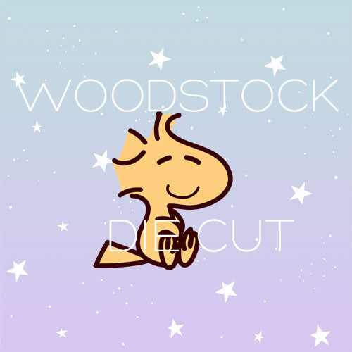 yellow wood bird inspired die cut