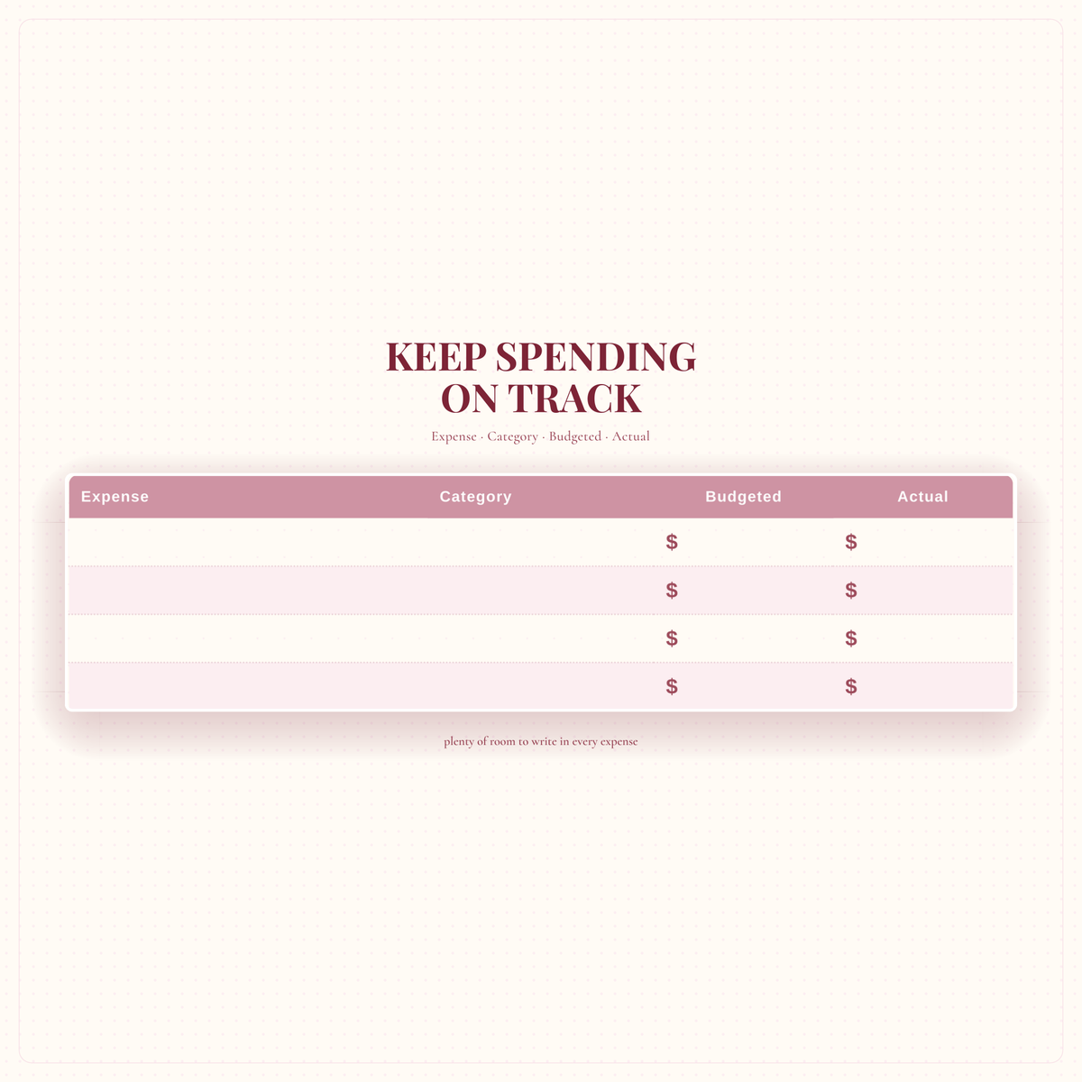 Christmas Budget Planner Printable, Holiday Spending Tracker, Christmas Expense Tracker, Gift Budget Planner, GoodNotes PDF