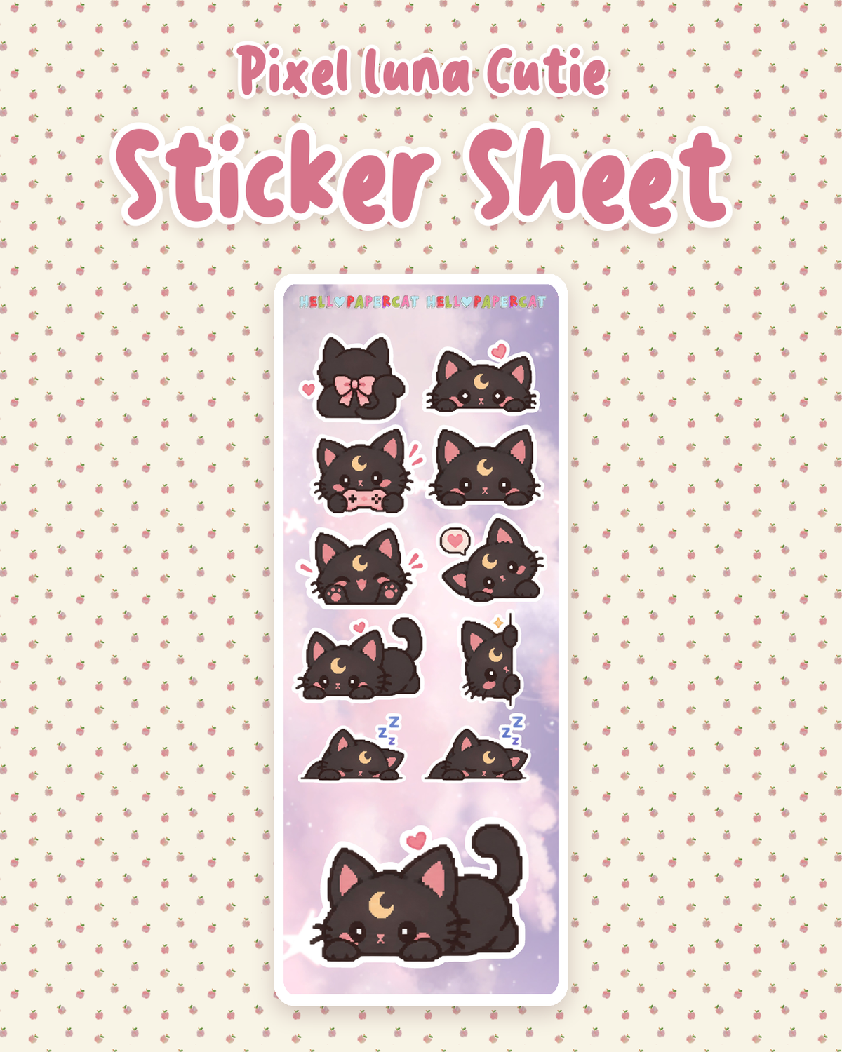 Pixel Luna sheet