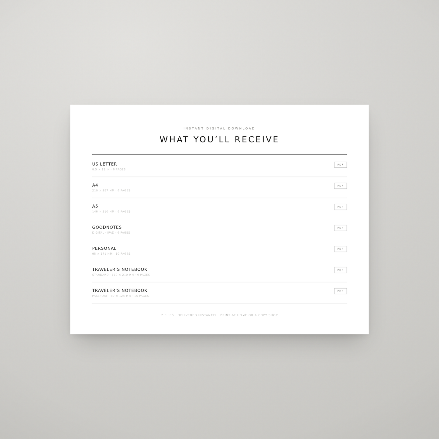 The Reading Queue — Printable Reading Planner & Book Tracker