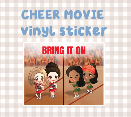 Cheer movie Vinyl Sticker