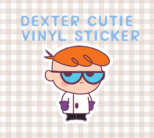 Dexter cutie Vinyl Sticker