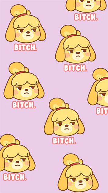 Isa Bitch dashboard / Art Print