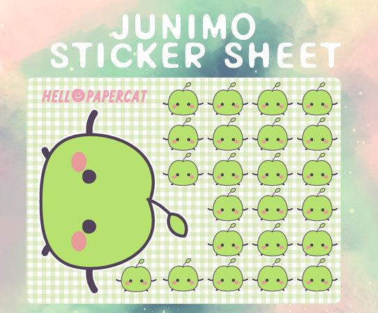 Junimo Cutie sticker sheet – HelloPapercat