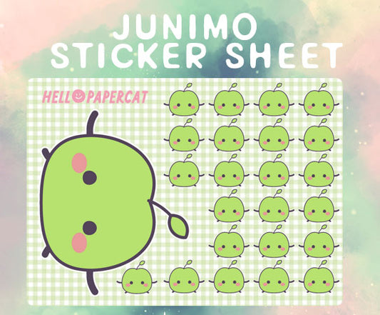 Junimo Cutie sticker sheet