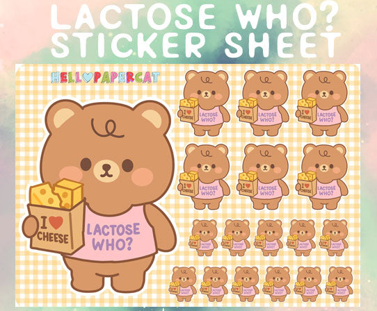 Toffee Lactose who?