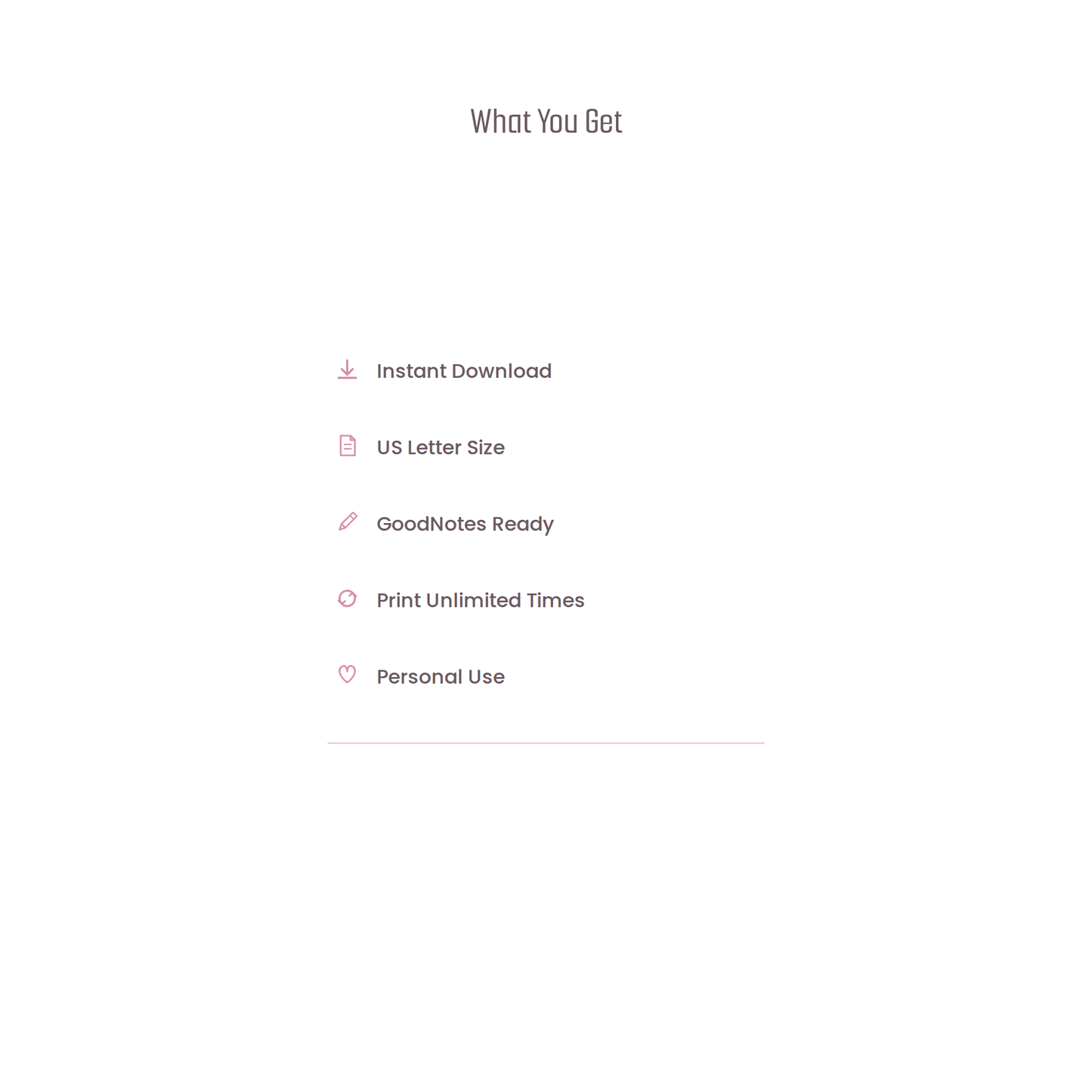 Reading Journal Printable | GoodNotes Reading Tracker | Book Journal PDF | BookTok Planner