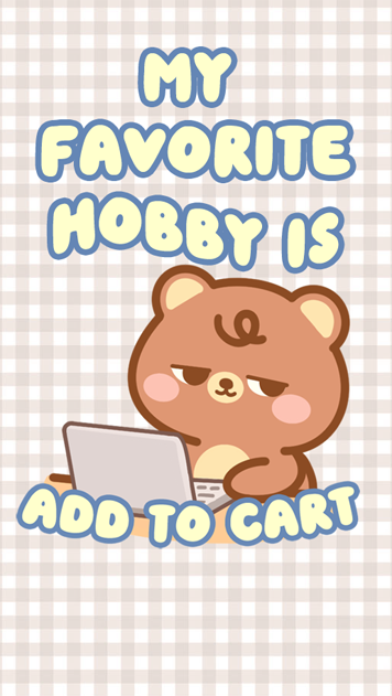Toffee add to card dashboard / Art Print