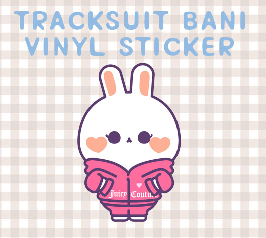 Tracksuit Bani Vinyl Sticker