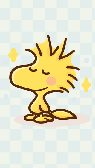 Yellow Bird cutie version 2 dashboard / Art Print