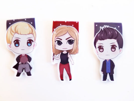 Vampire slayer magnetic bookmarks