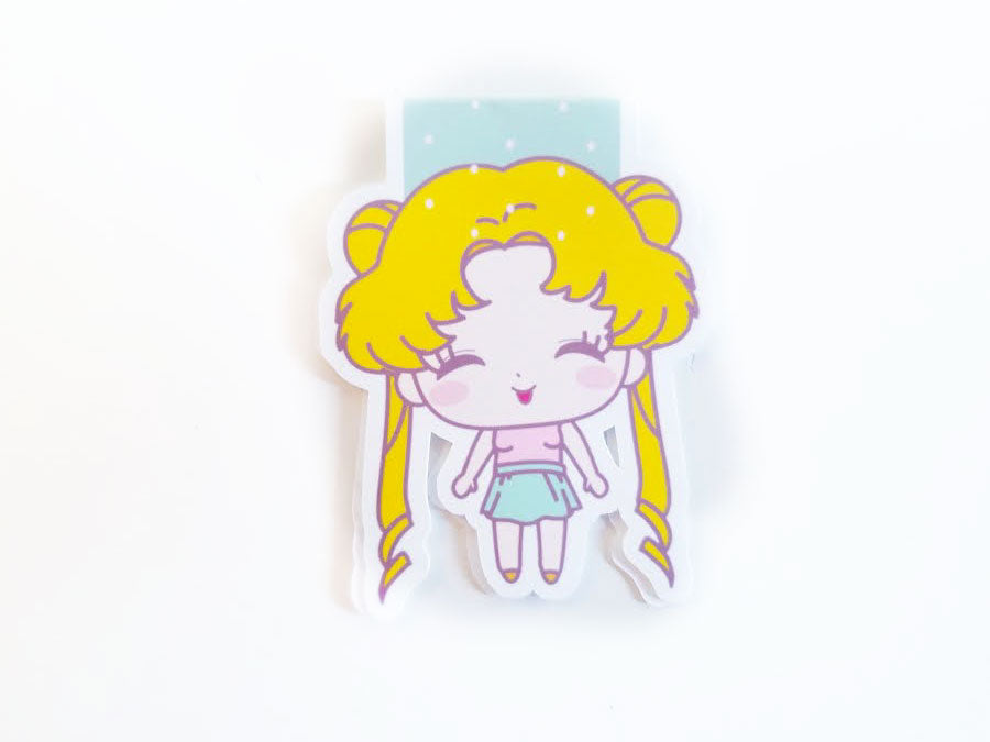 90s Sailor Fashion magnetic bookmark