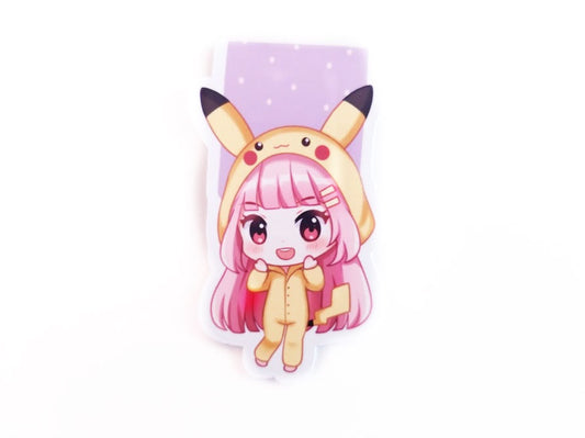 Pika Elodie magnetic bookmark