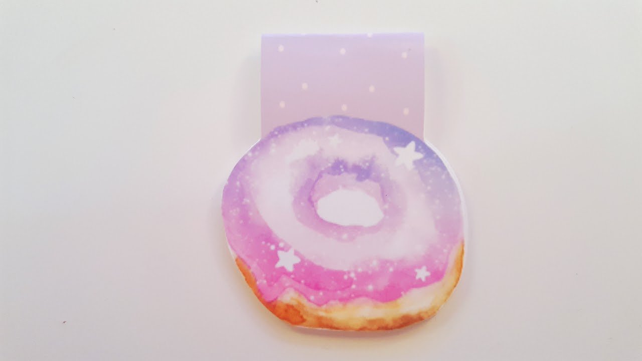 pastel starry night donut 