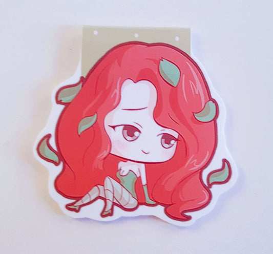 Poison girl magnetic bookmark