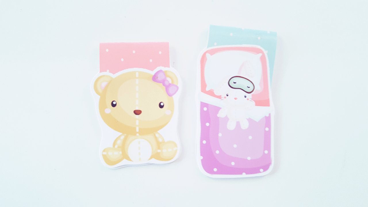 Bedtime Buddies magnetic bookmarks