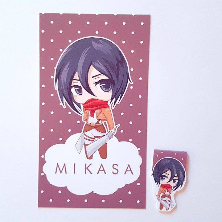 Mikasa dashboard or magnetic bookmark