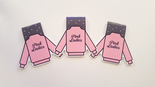 Pink Ladies Jacket magnetic bookmark