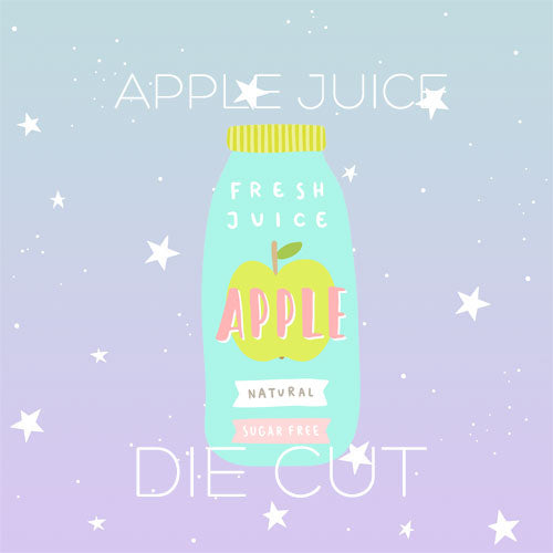 Apple Juice die cut