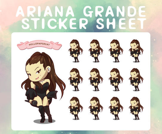 Ari  sticker sheet