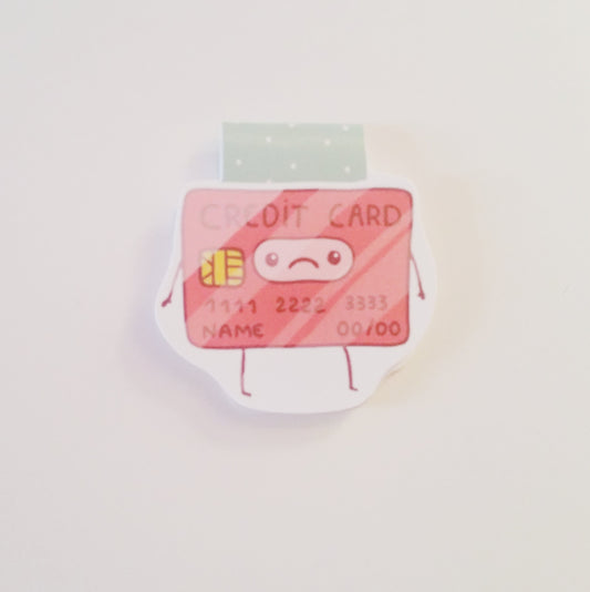 Credit Card magnetic bookmark