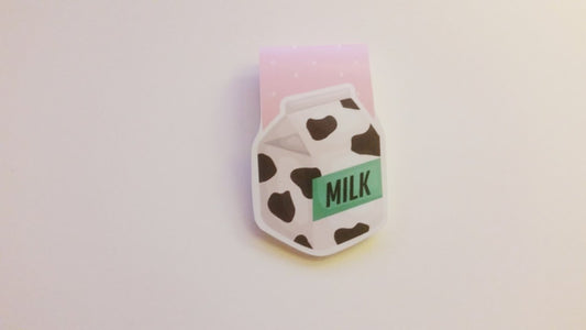 Milk Carton Bookmark